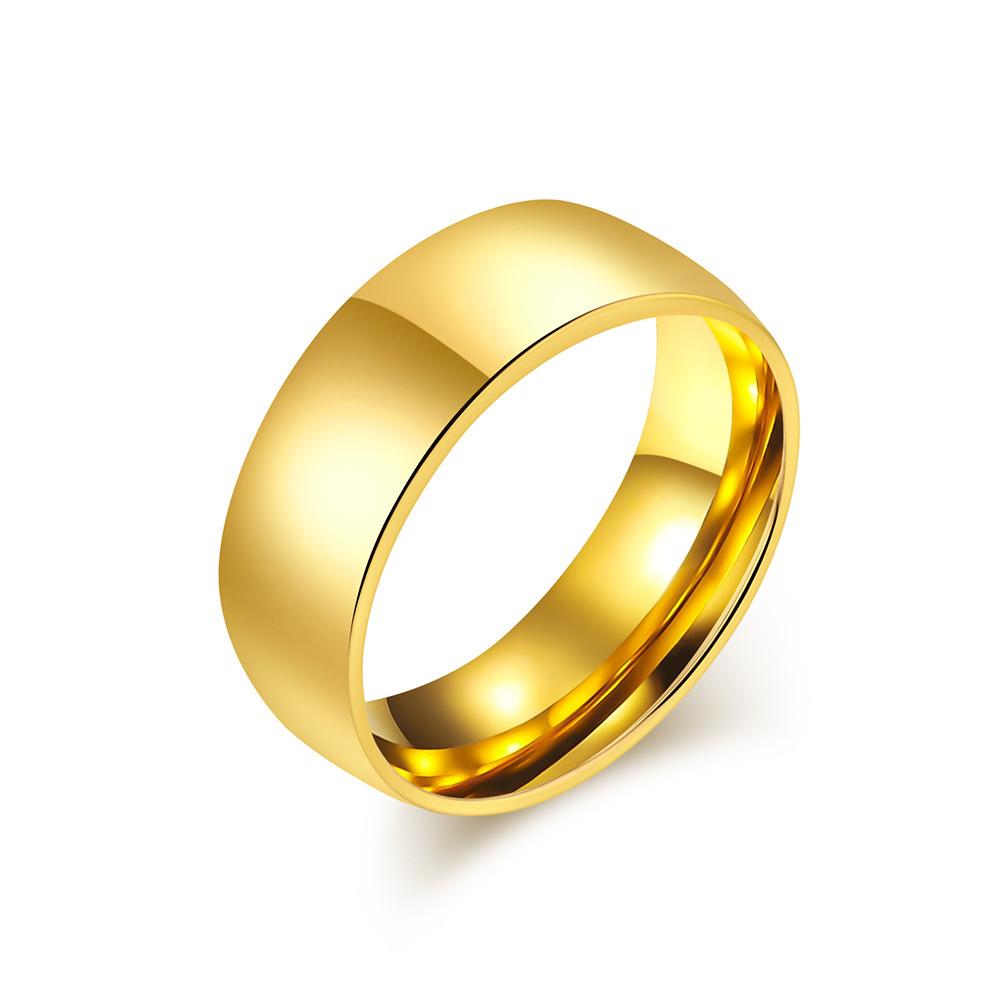Bright Polished Sphere Stainless Steel Men's and Women's Rings