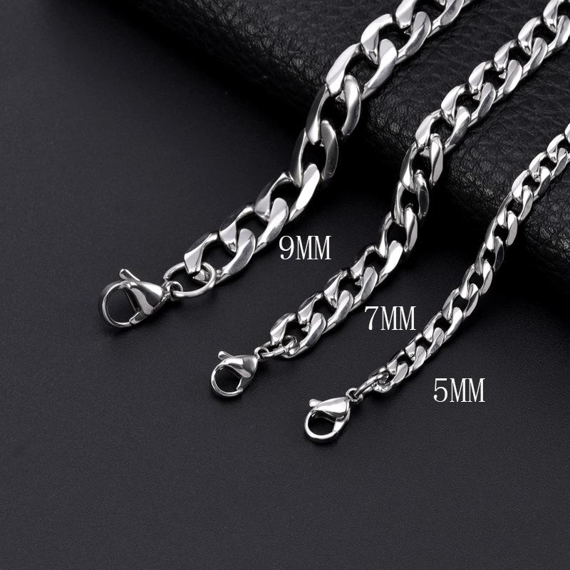 Stainless Steel High Polished Curb Chain