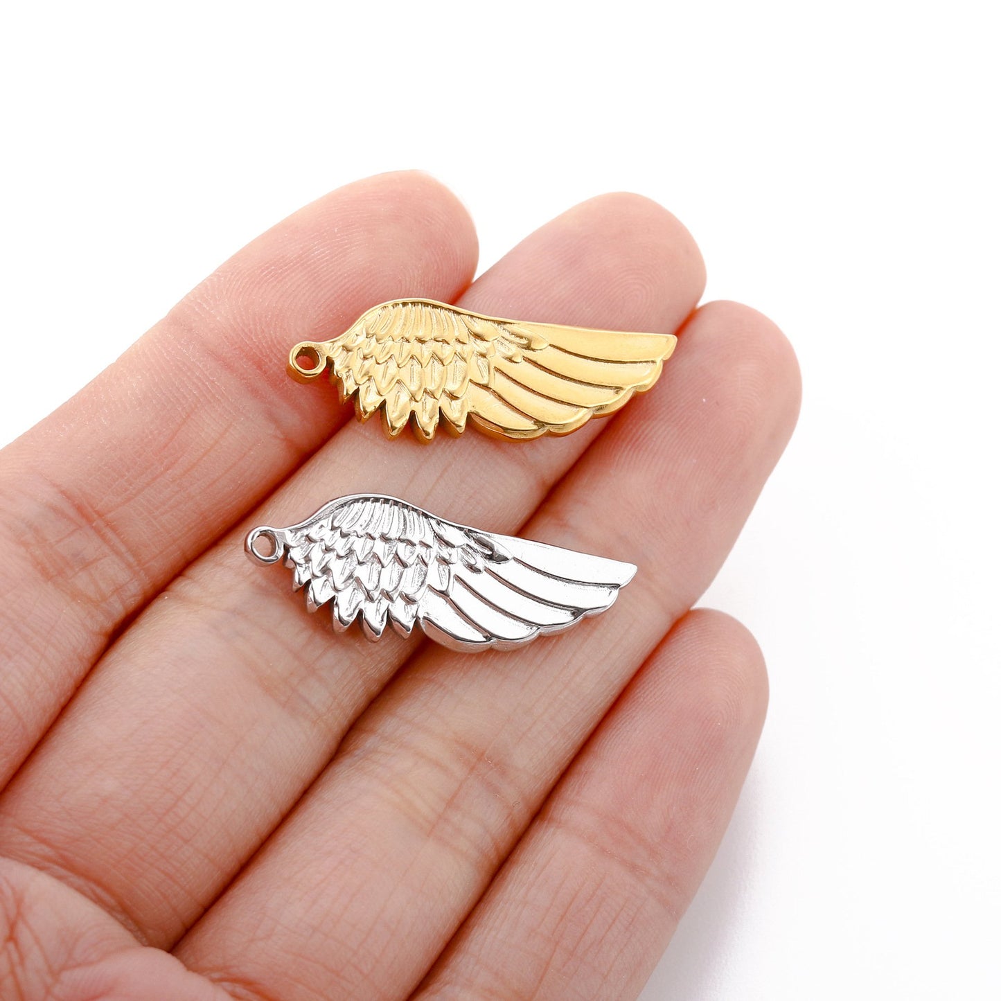 Wings Stainless Steel Pendant