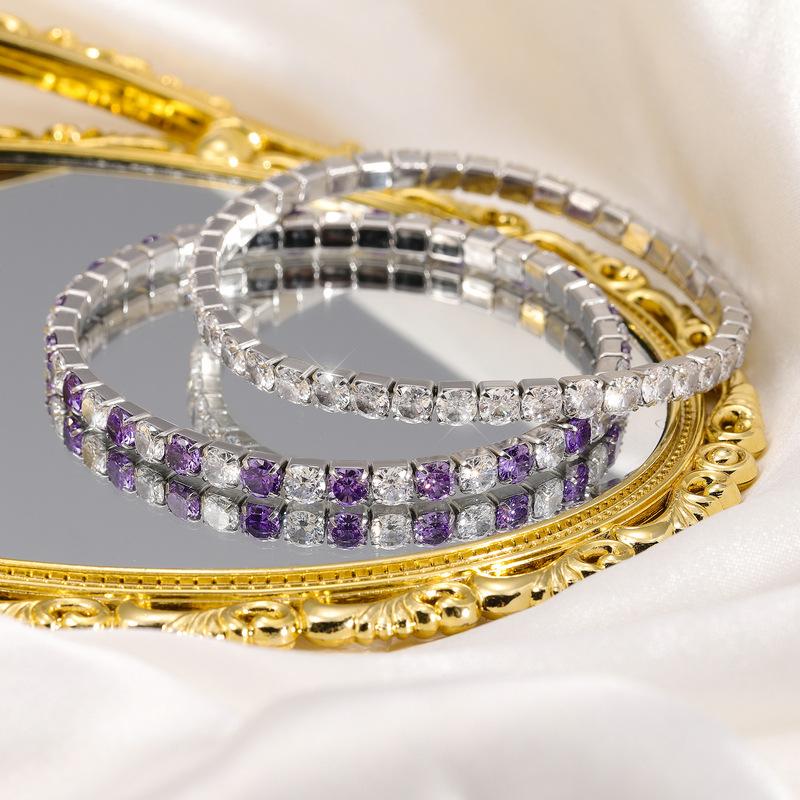 Rhinestone Tennis Bracelets