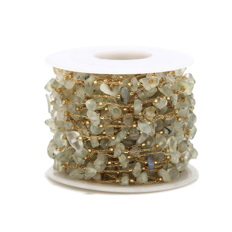 Stainless Steel 1mm Irregular Gravel Chain - By the Meter
