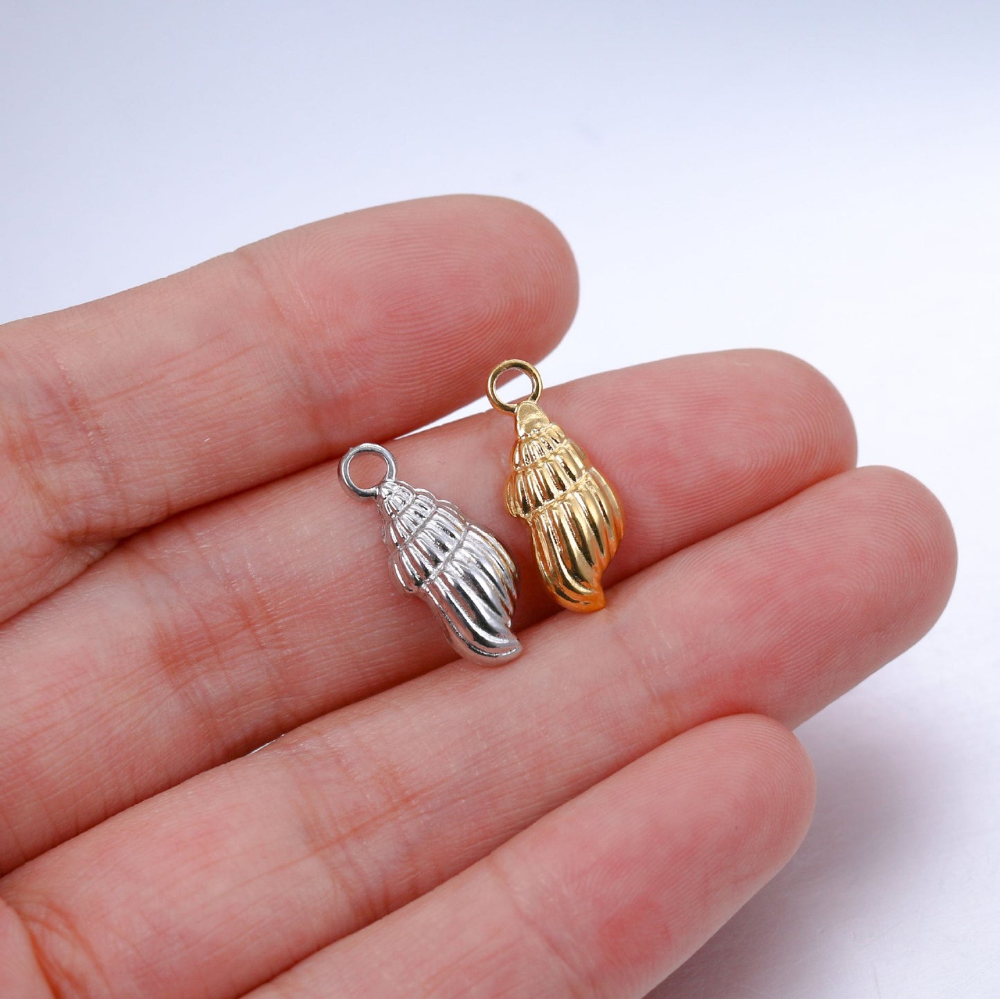 Stainless Steel Conch Pendant