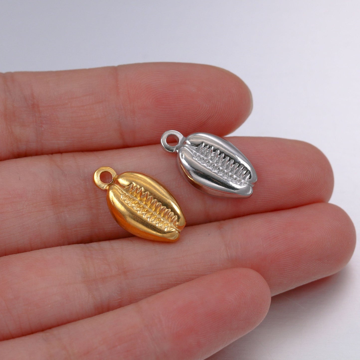 Stainless Steel Conch Pendant