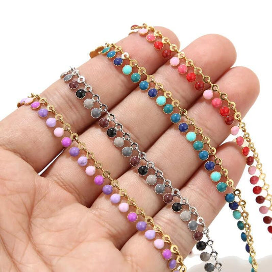 6mm Stainless Steel Ball Chain - By the Meter