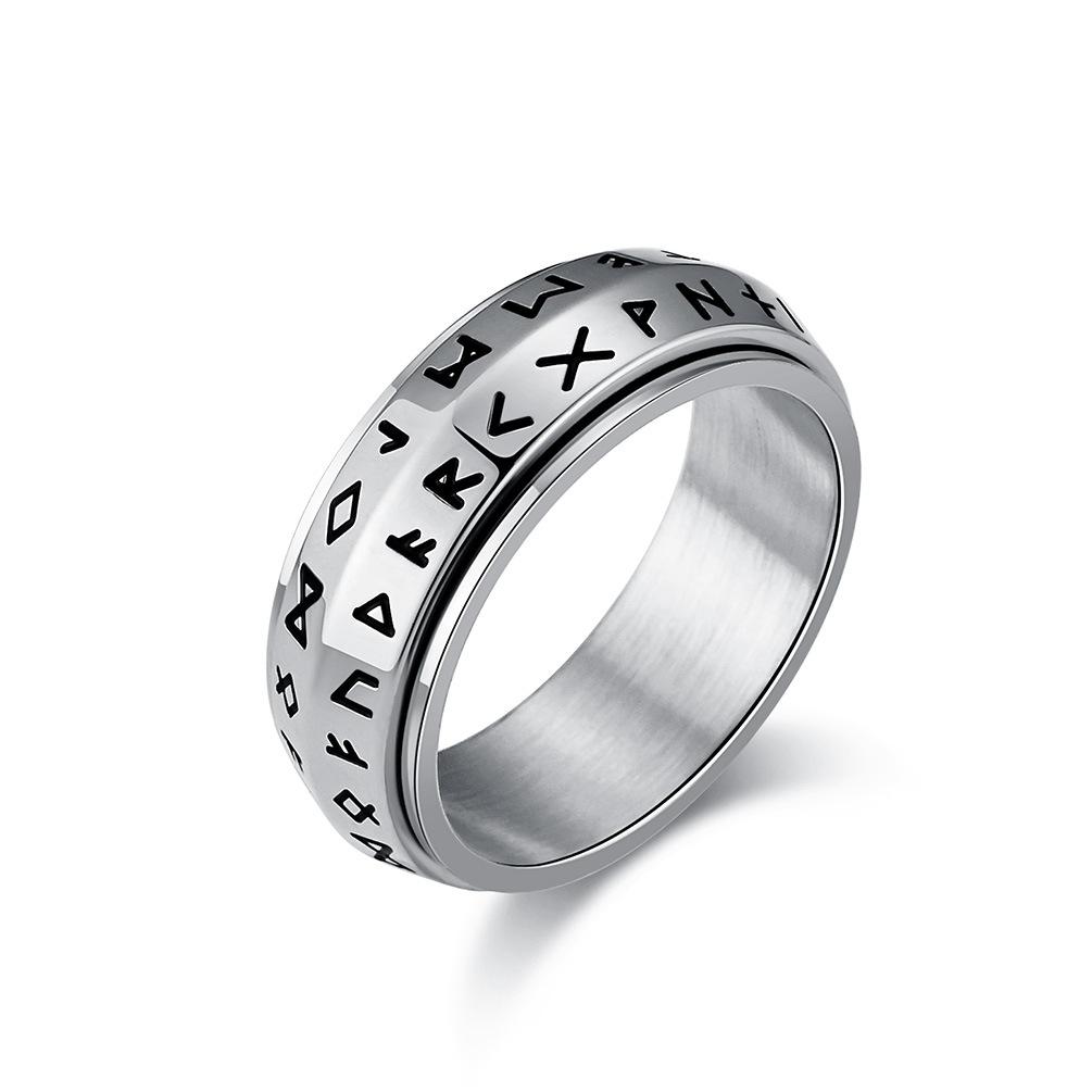 Viking Stainless Steel Spinner Ring