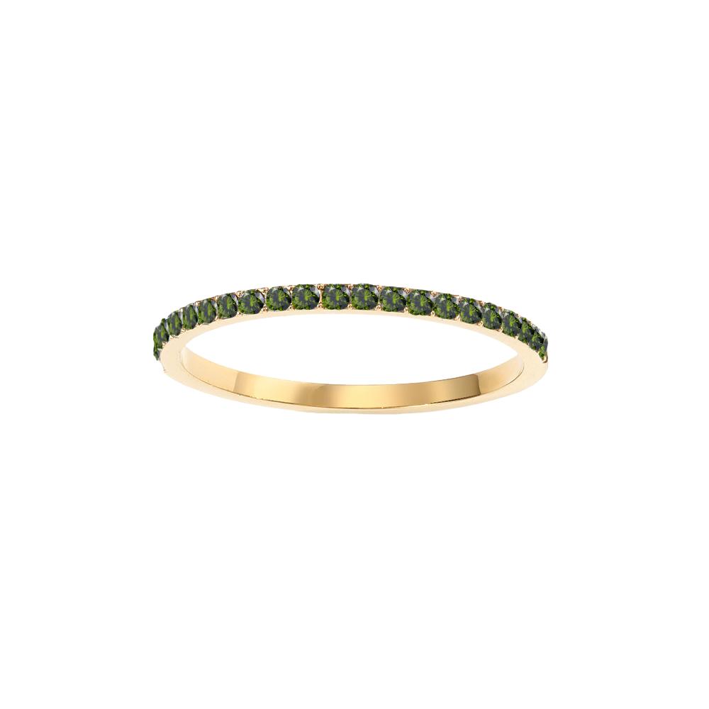 Stacking Stainless Steel Birthstone Ring
