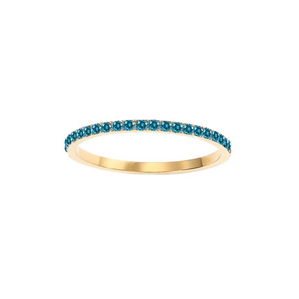 Stacking Stainless Steel Birthstone Ring