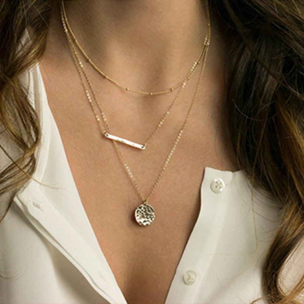 Stainless Steel Bar Blank Necklace