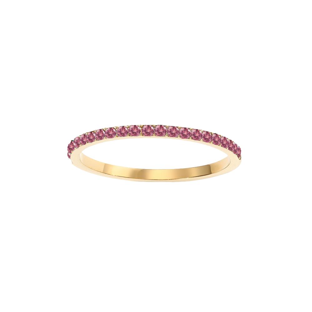 Stacking Stainless Steel Birthstone Ring