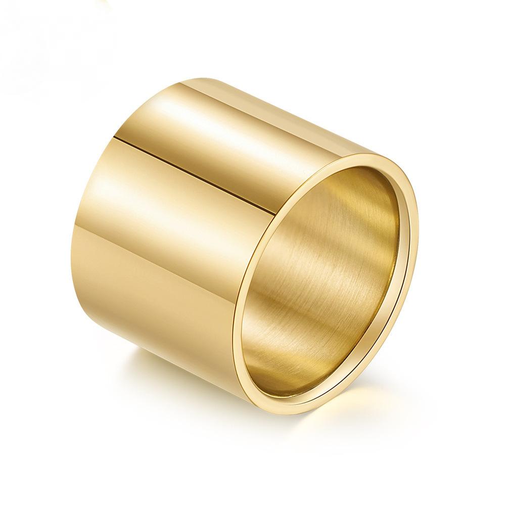 Polished Chunky Blank Ring