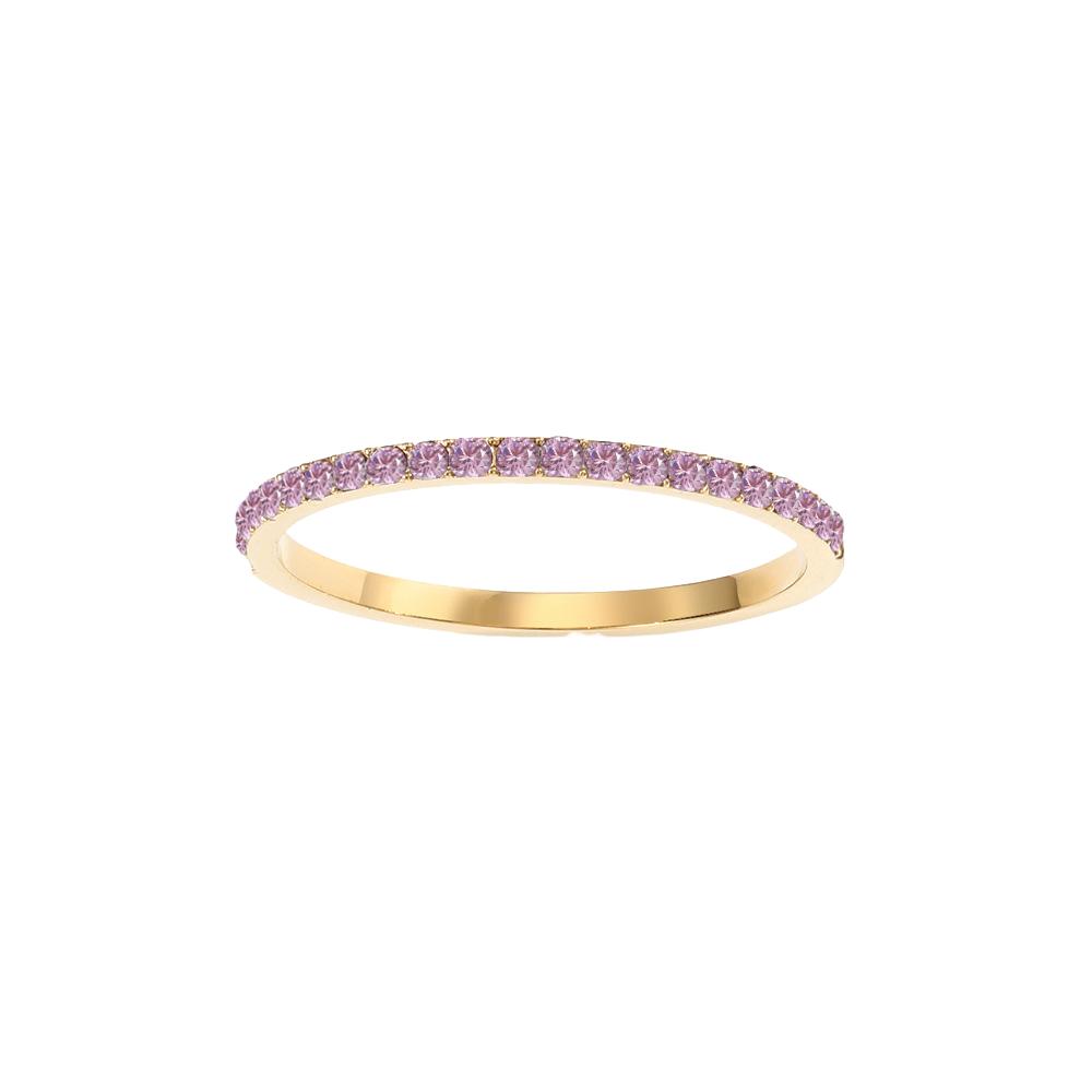 Stacking Stainless Steel Birthstone Ring