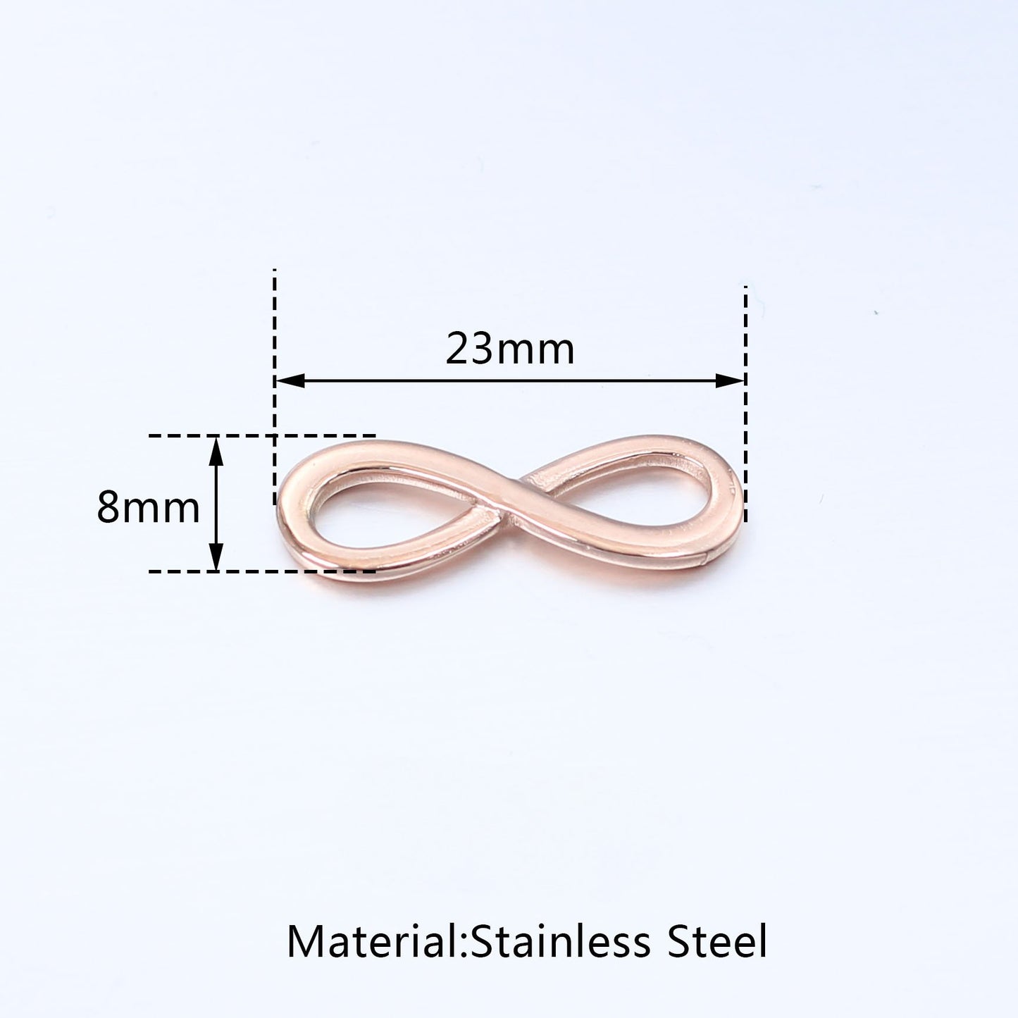 Stainless Steel Infinity Pendant