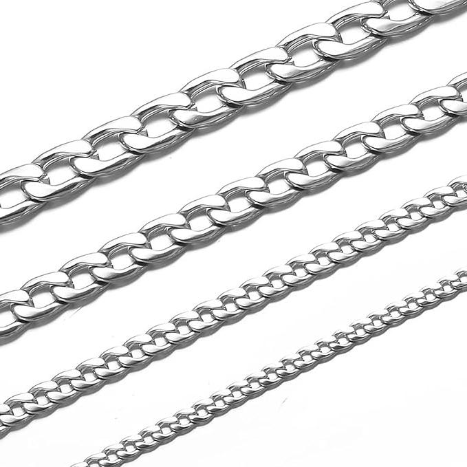 Stainless Steel High Polished Curb Chain
