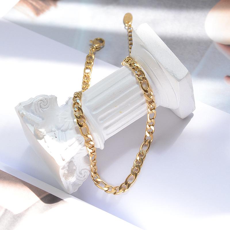 Figaro Chain Stainless Steel Anklet
