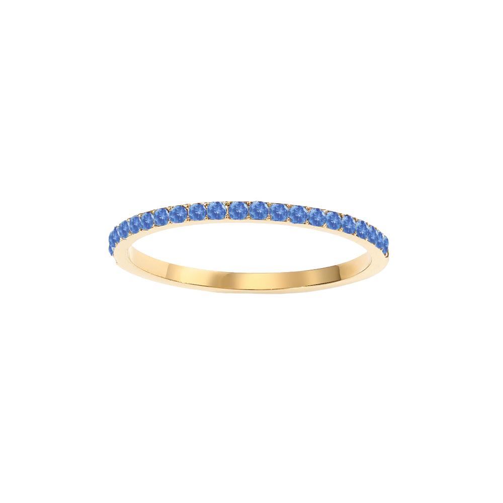 Stacking Stainless Steel Birthstone Ring