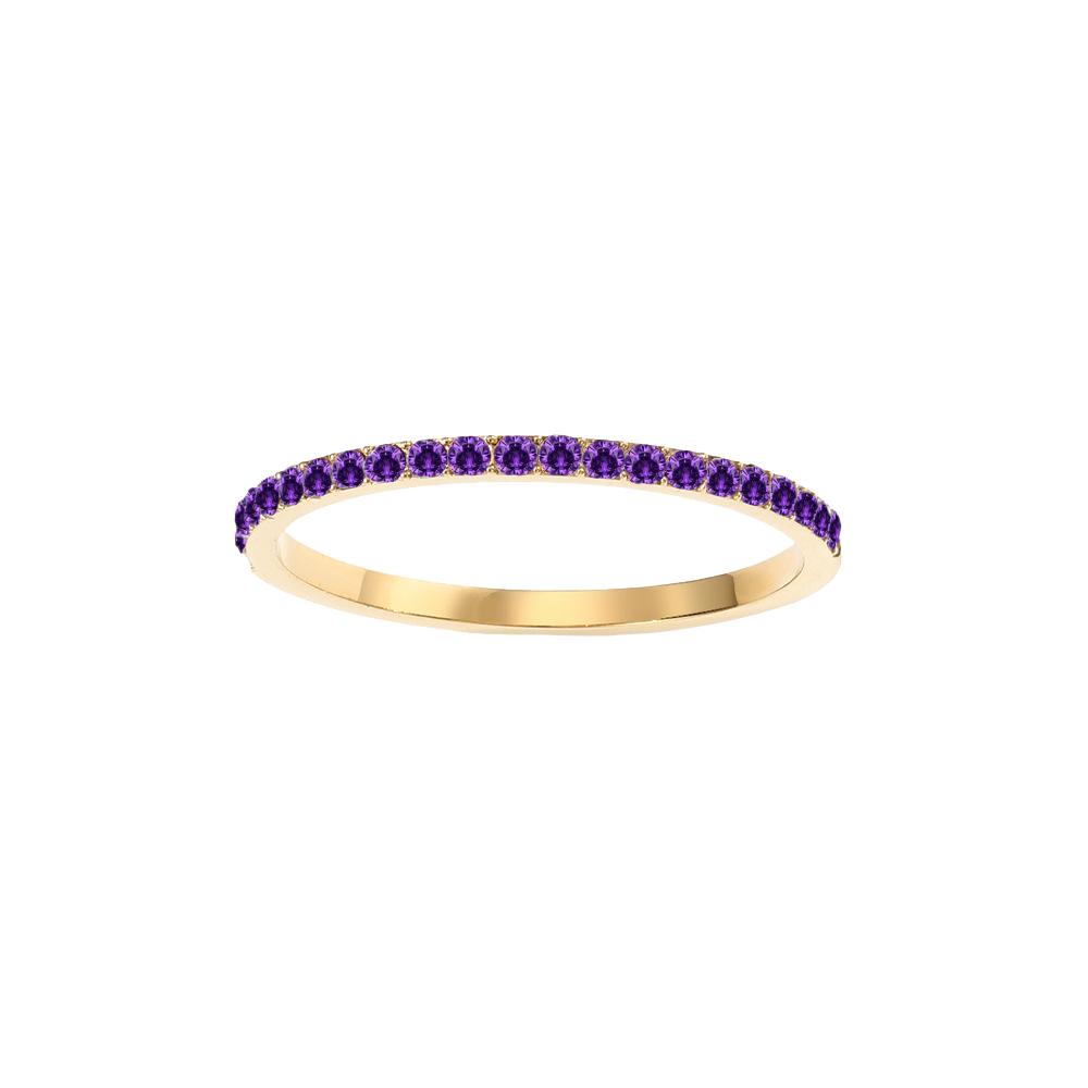 Stacking Stainless Steel Birthstone Ring