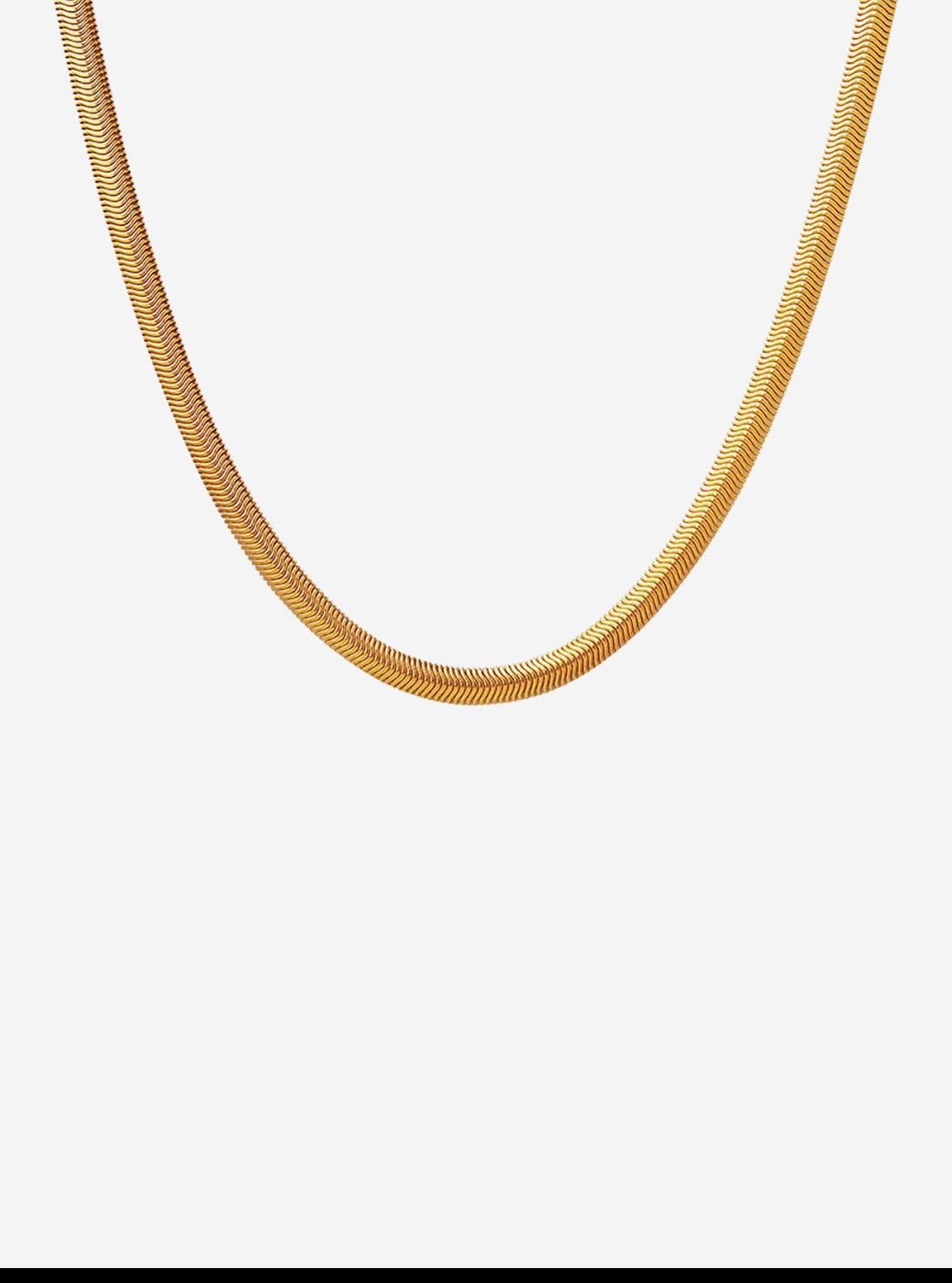 Stainless Steel Snake Chain Necklace