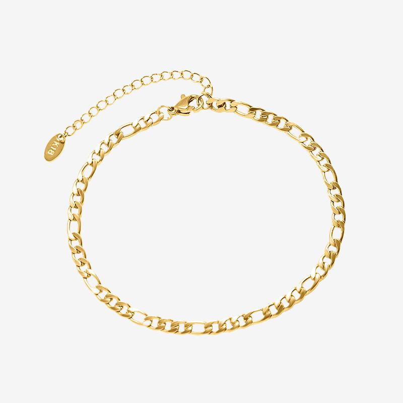 Figaro Chain Stainless Steel Anklet