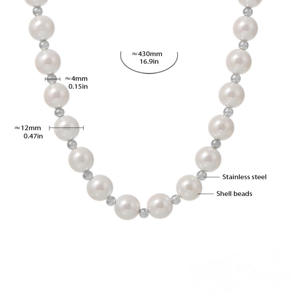 Imitation Separated Pearl Necklace