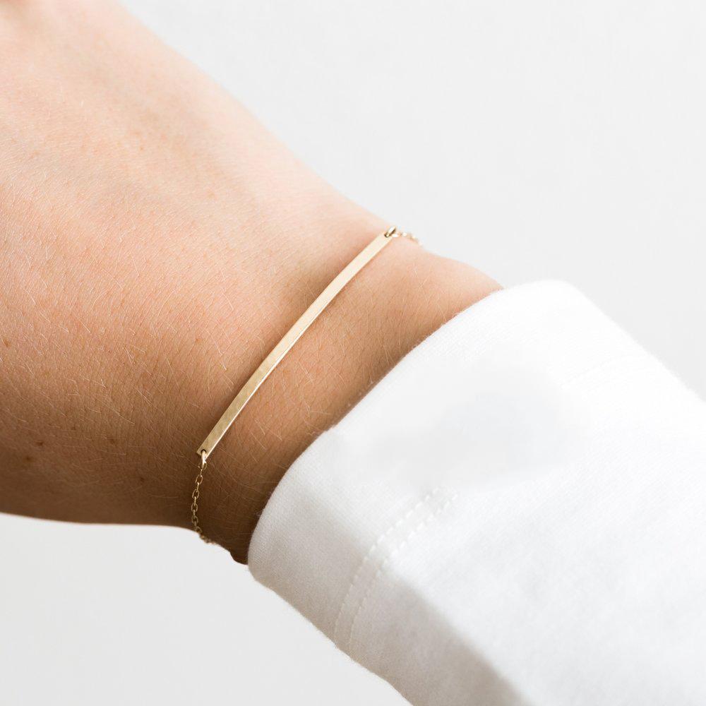 Dainty Stainless Steel Personalized Blank Bracelet