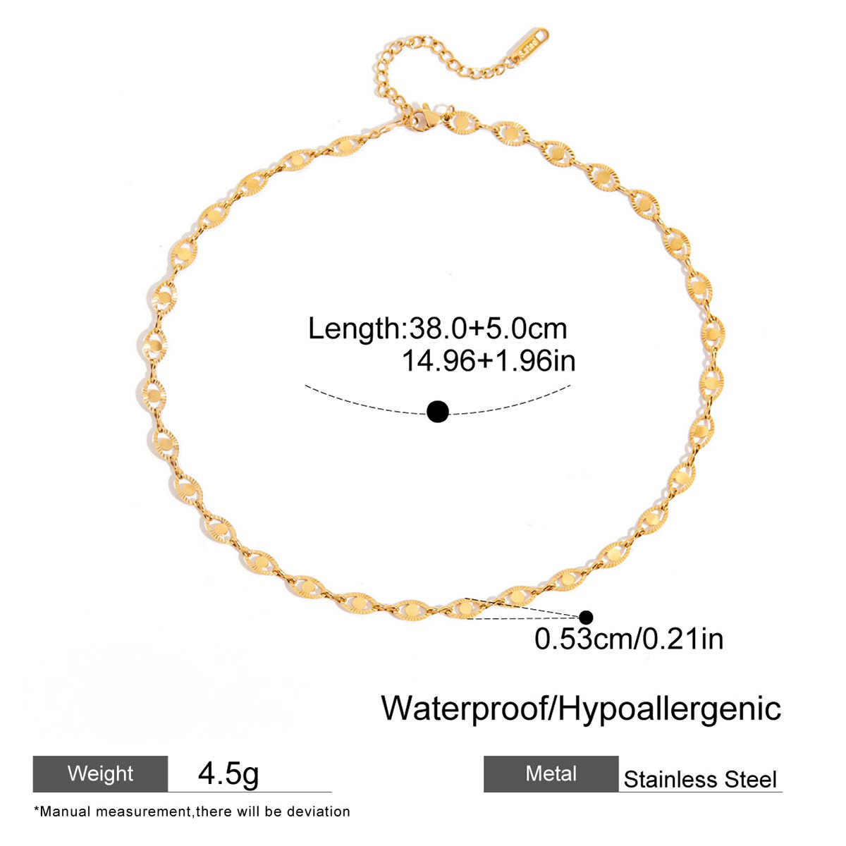 Stainless Steel Butterfly Splicing Necklace