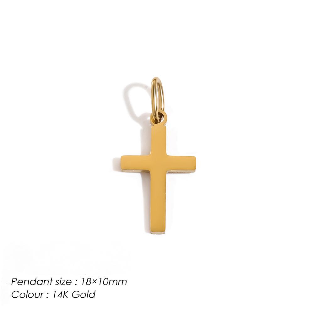 Stainless Steel Cross Series Pendant