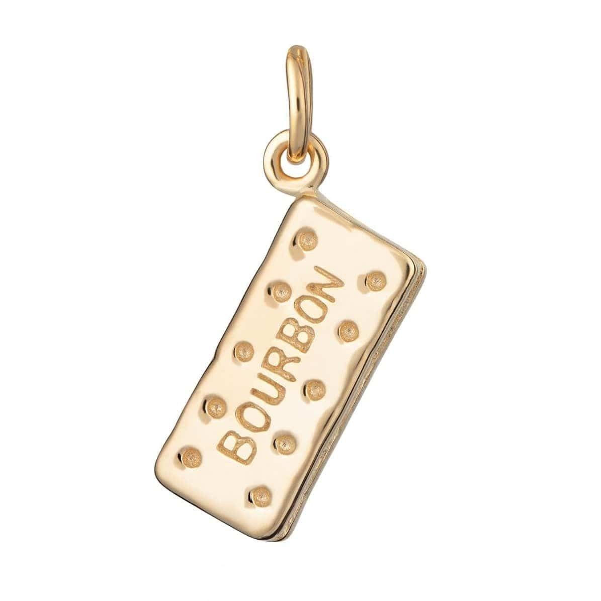 Stainless Steel Biscuit Lightning Heart Pendant