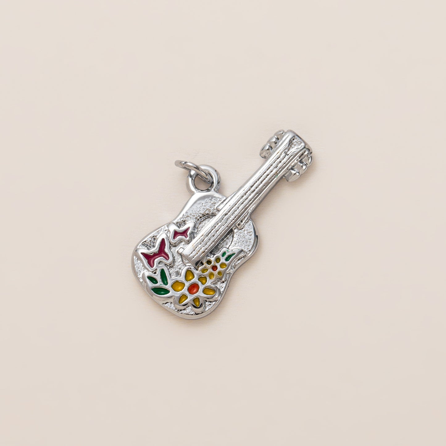 Fiddle Truck Burger Stainless Steel Pendant