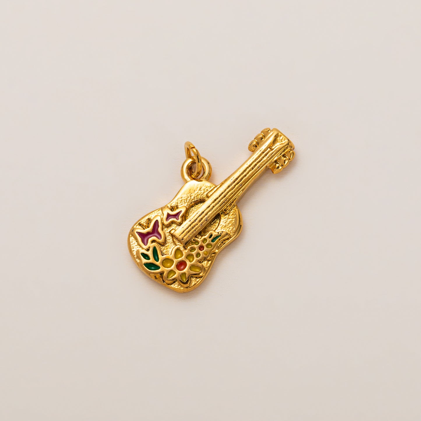 Fiddle Truck Burger Stainless Steel Pendant