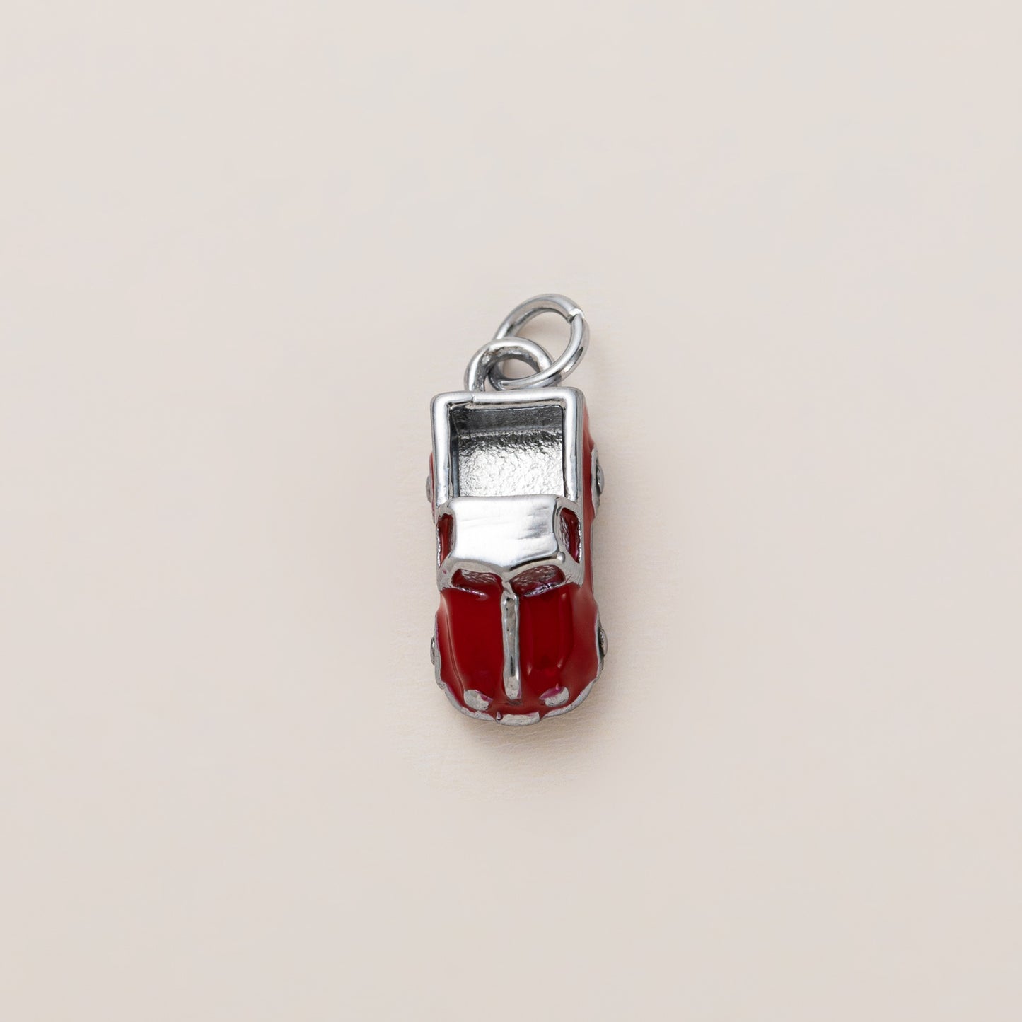 Fiddle Truck Burger Stainless Steel Pendant