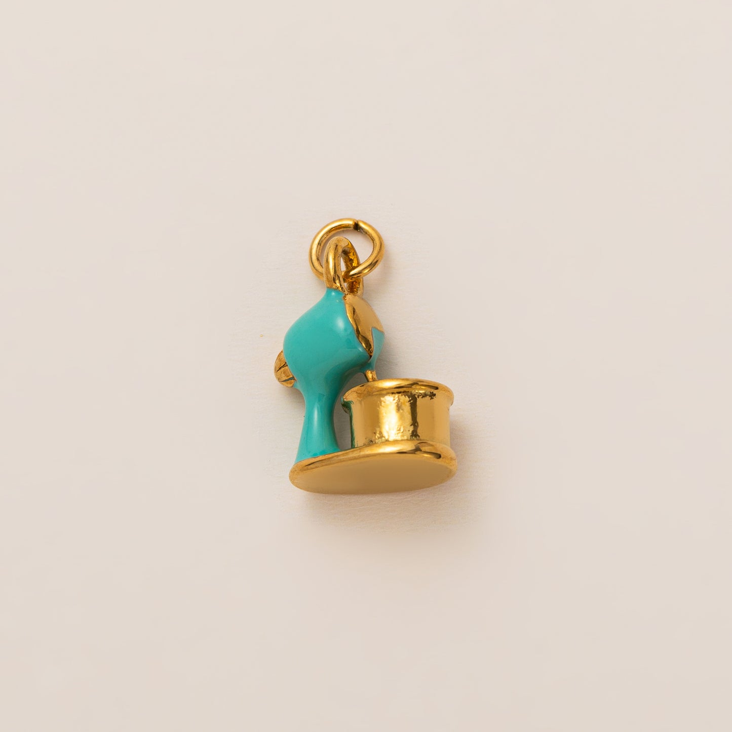 Fiddle Truck Burger Stainless Steel Pendant