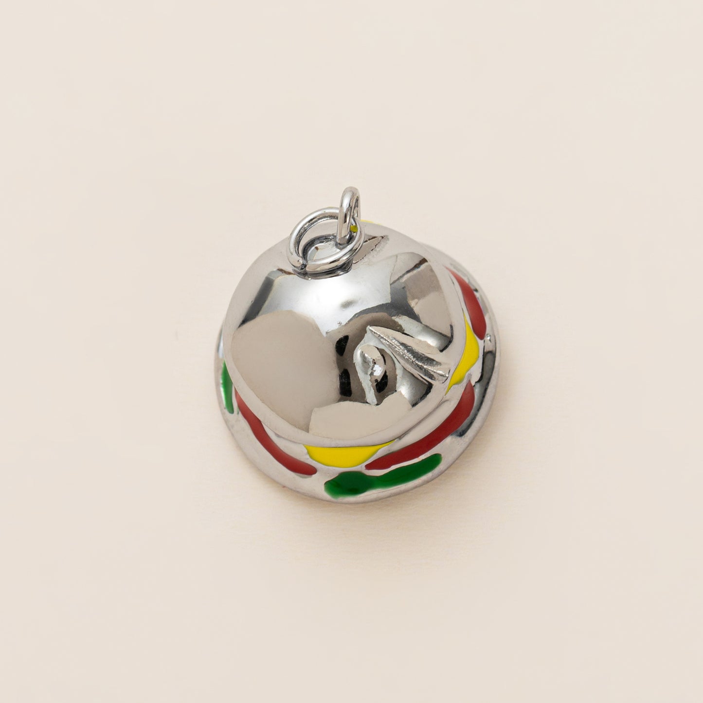 Fiddle Truck Burger Stainless Steel Pendant