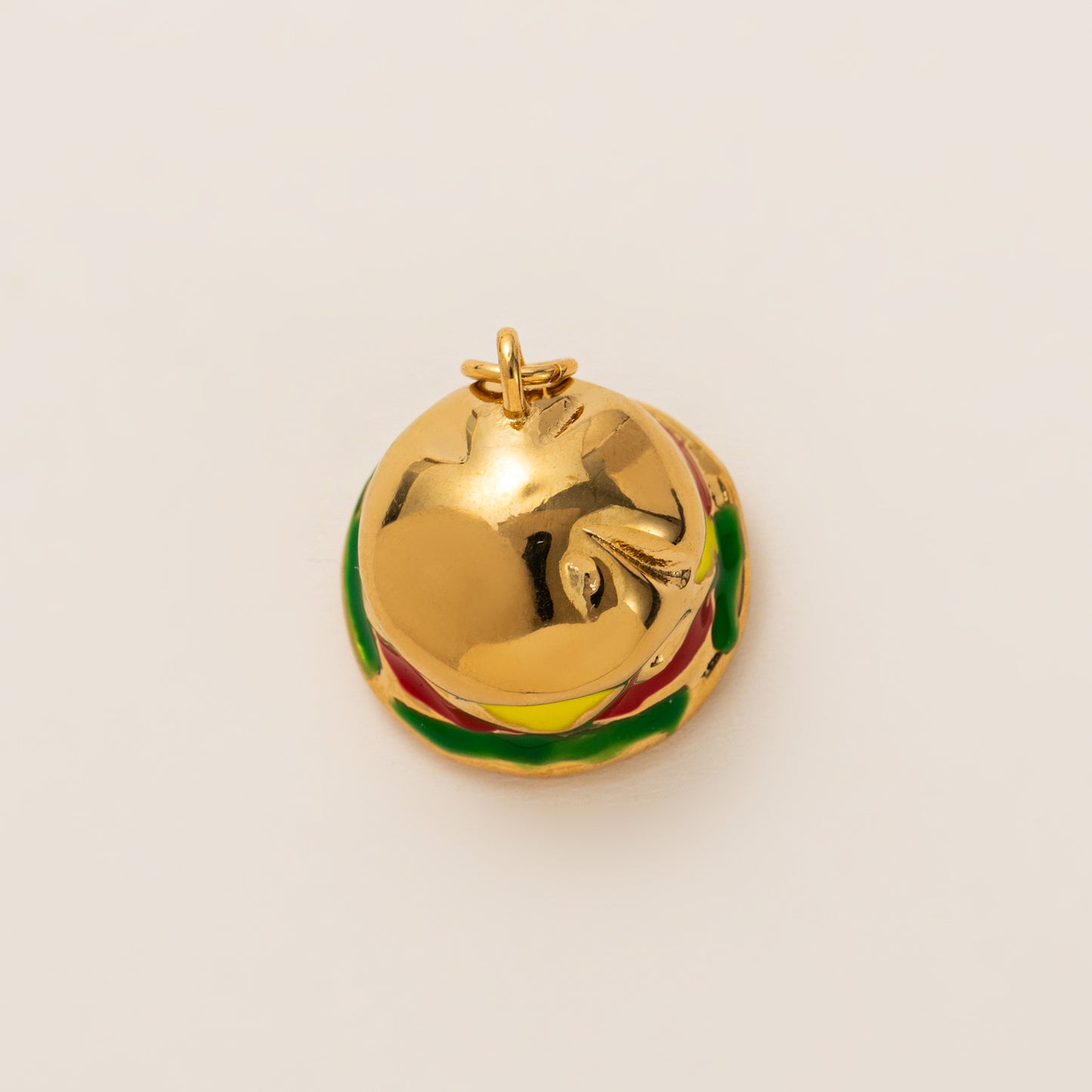 Fiddle Truck Burger Stainless Steel Pendant