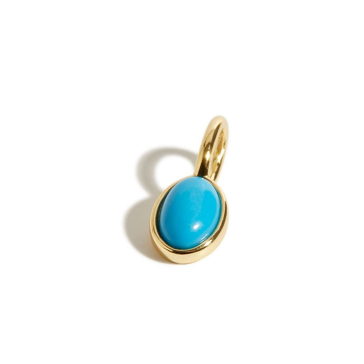 Stainless Steel Twelve Birthstone Square Round Pendant
