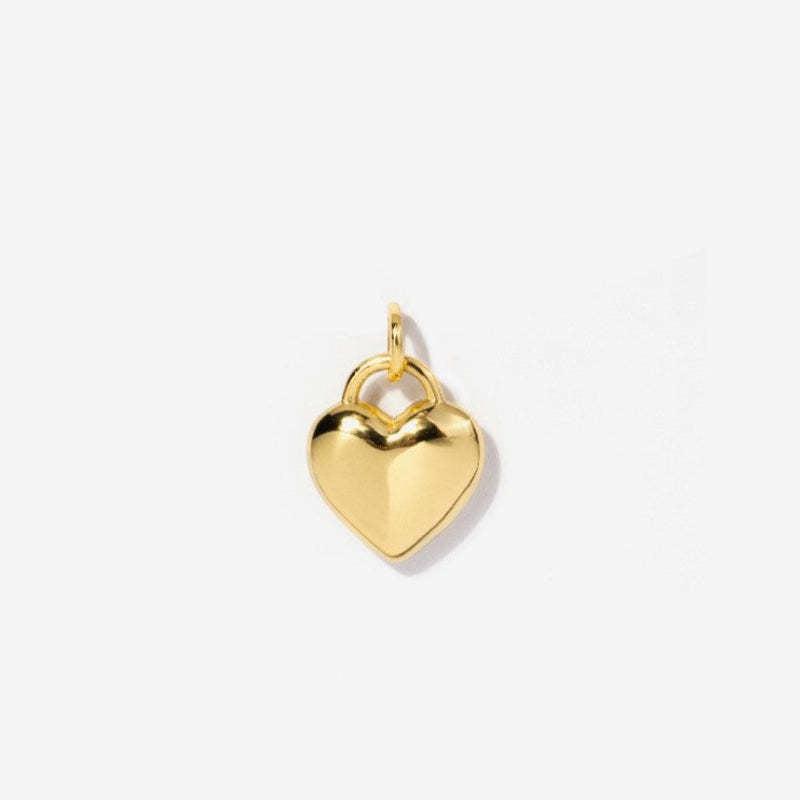 Stainless Steel Cross Pearl Heart Pendant