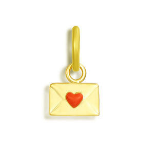 Stainless Steel Bow Envelope Sun Pendant