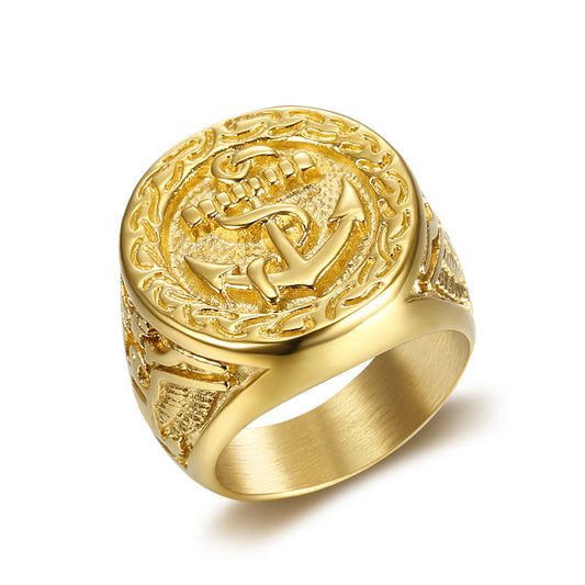 Stainless Steel Eagle Boat Anchor Ring
