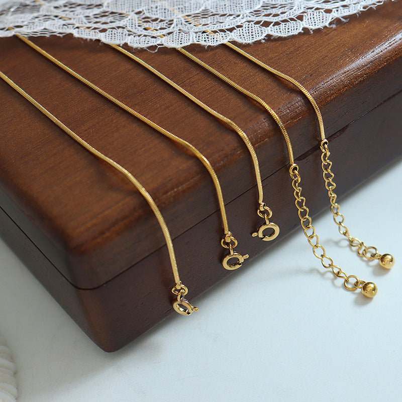 Stainless Steel Snake Chain Bracelet