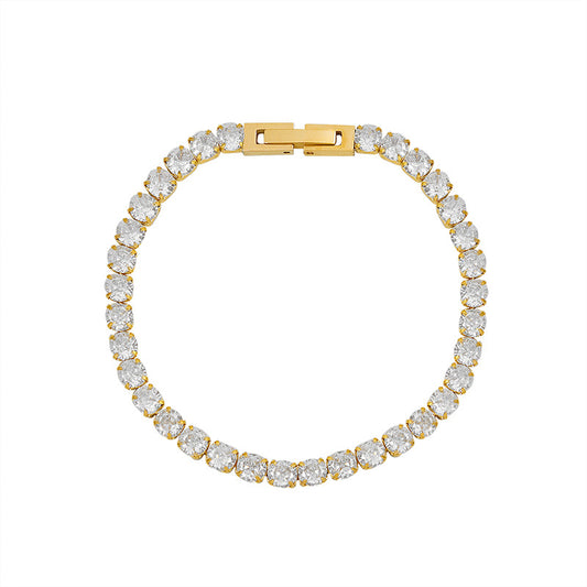 Stainless Steel Tennis Bracelet