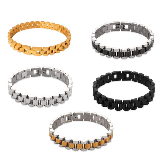 Men's Business Stainless Steel Bracelet