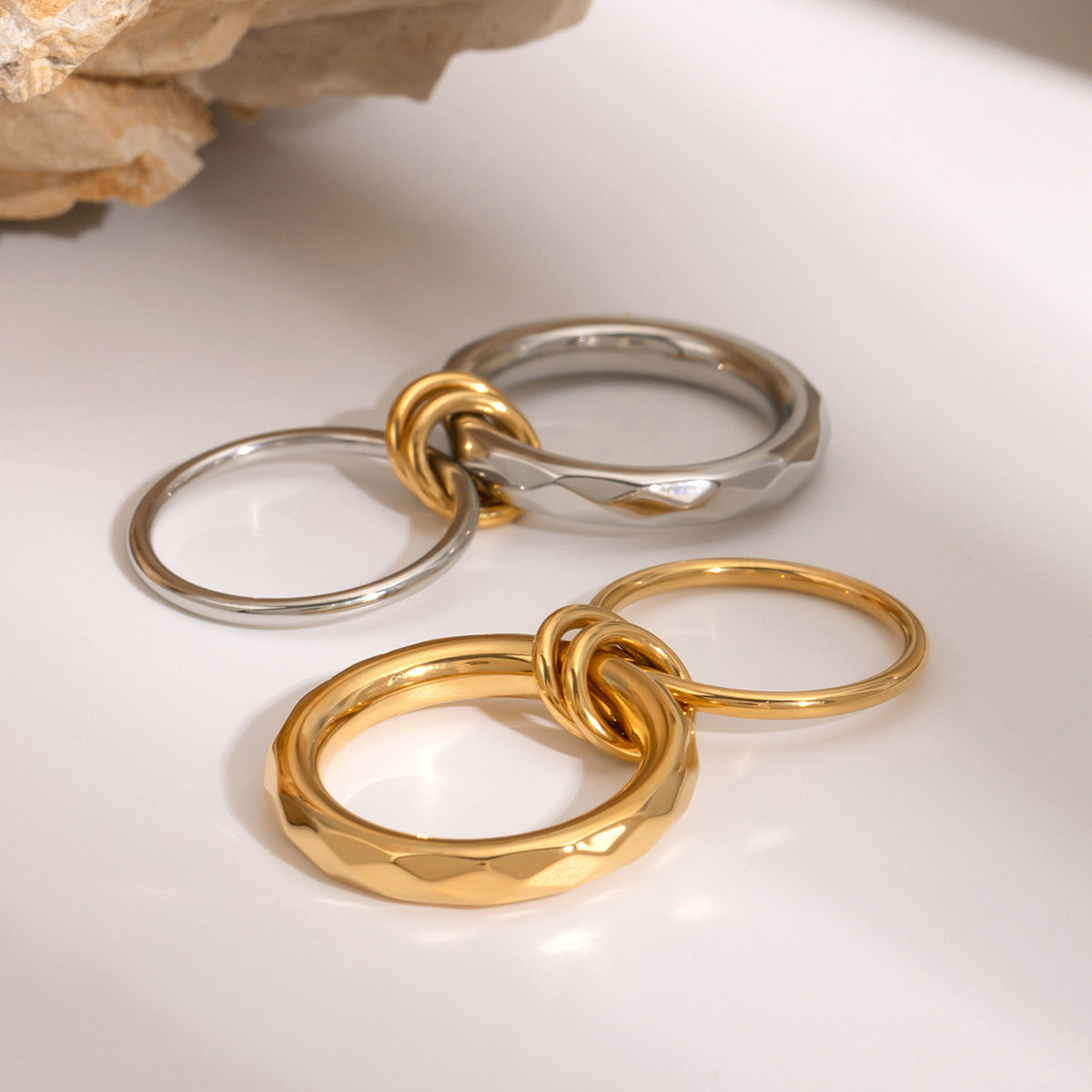 Stainless Steel Rotundity Stacking Ring