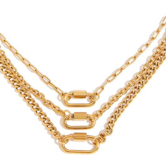 Stainless Steel DIY Adjustable Necklace