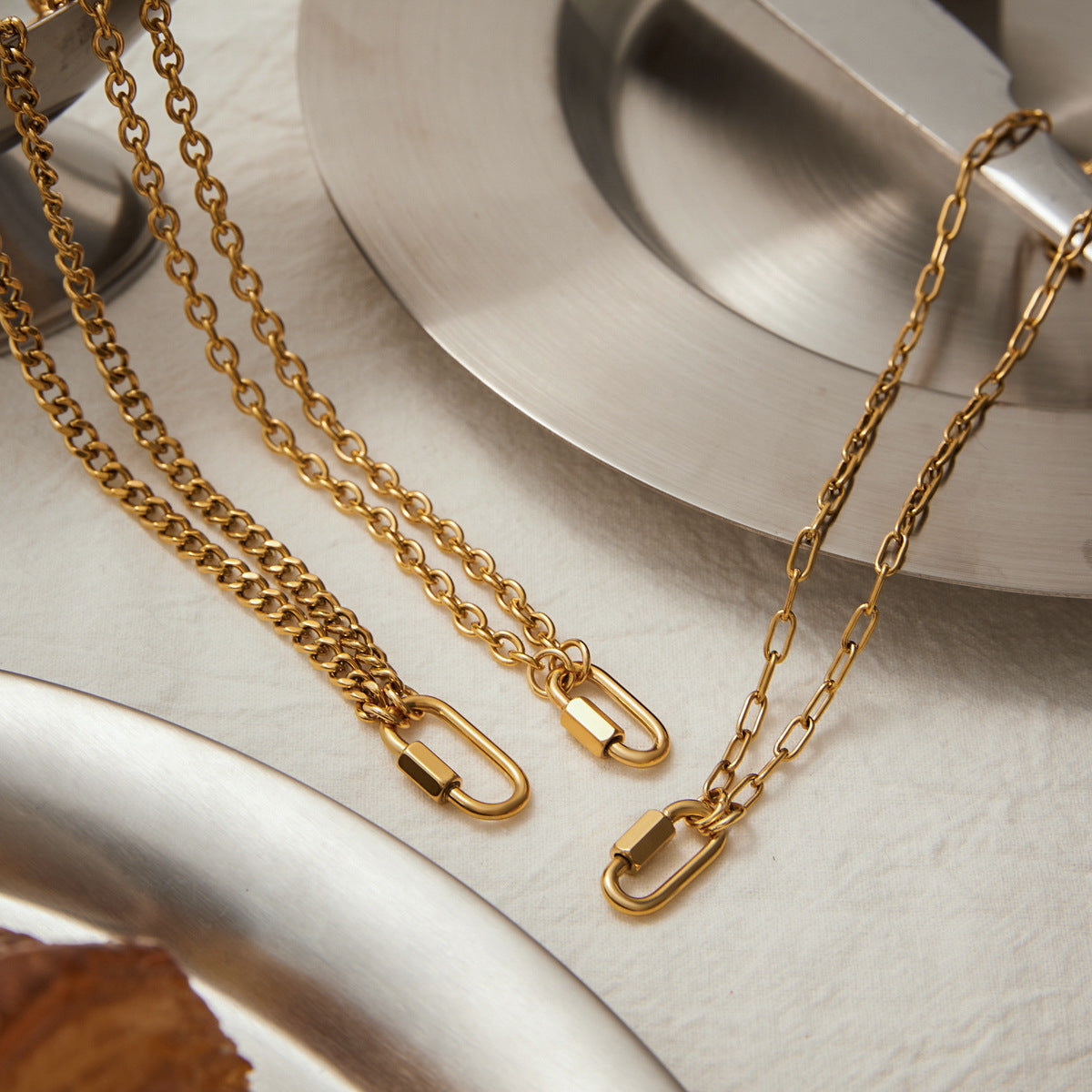 Stainless Steel DIY Adjustable Necklace