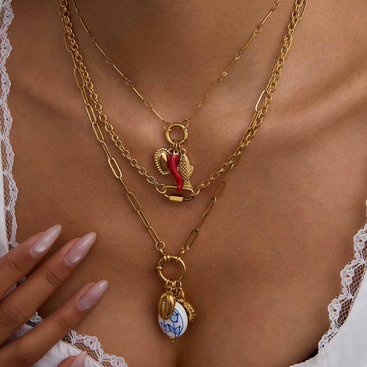 Stainless Steel DIY Adjustable Necklace