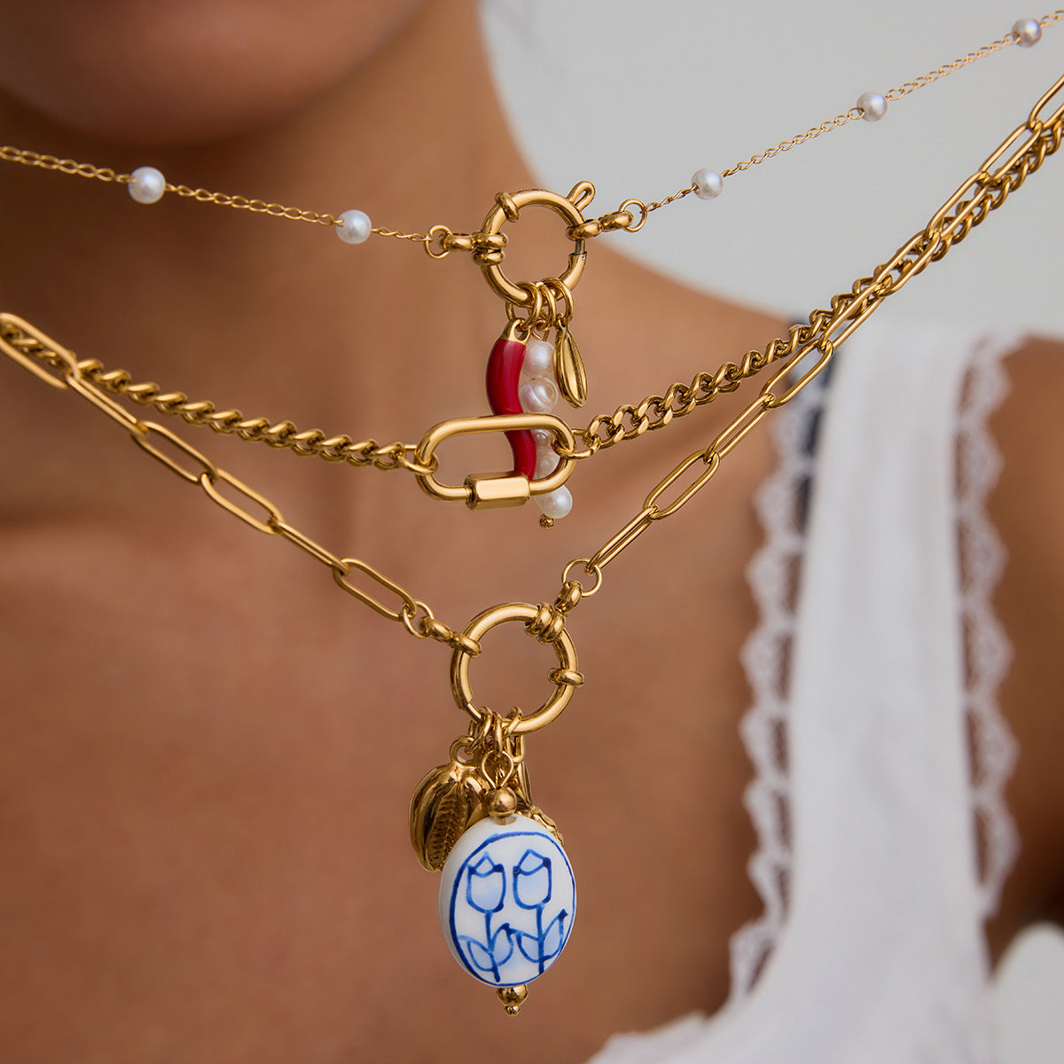 Stainless Steel DIY Adjustable Necklace