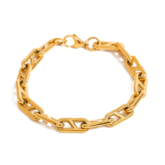 Stainless Steel Metal Chain Bracelet