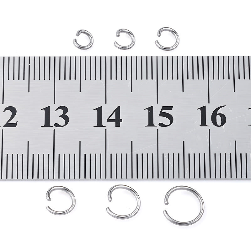 200 Pack Stainless Steel DIY Jump Rings