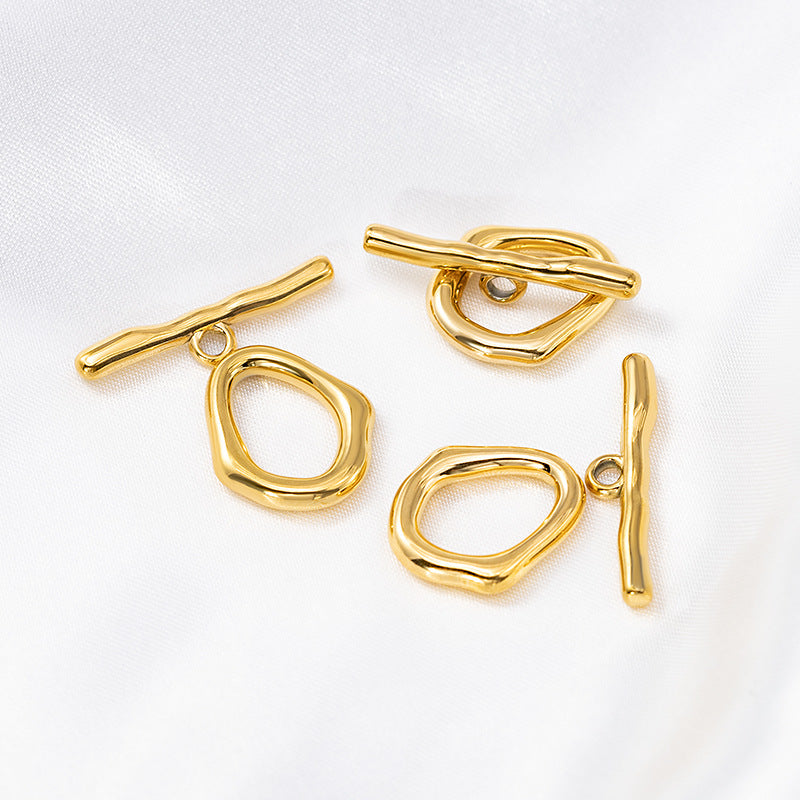Stainless Steel Special-shaped Toggle Clasp