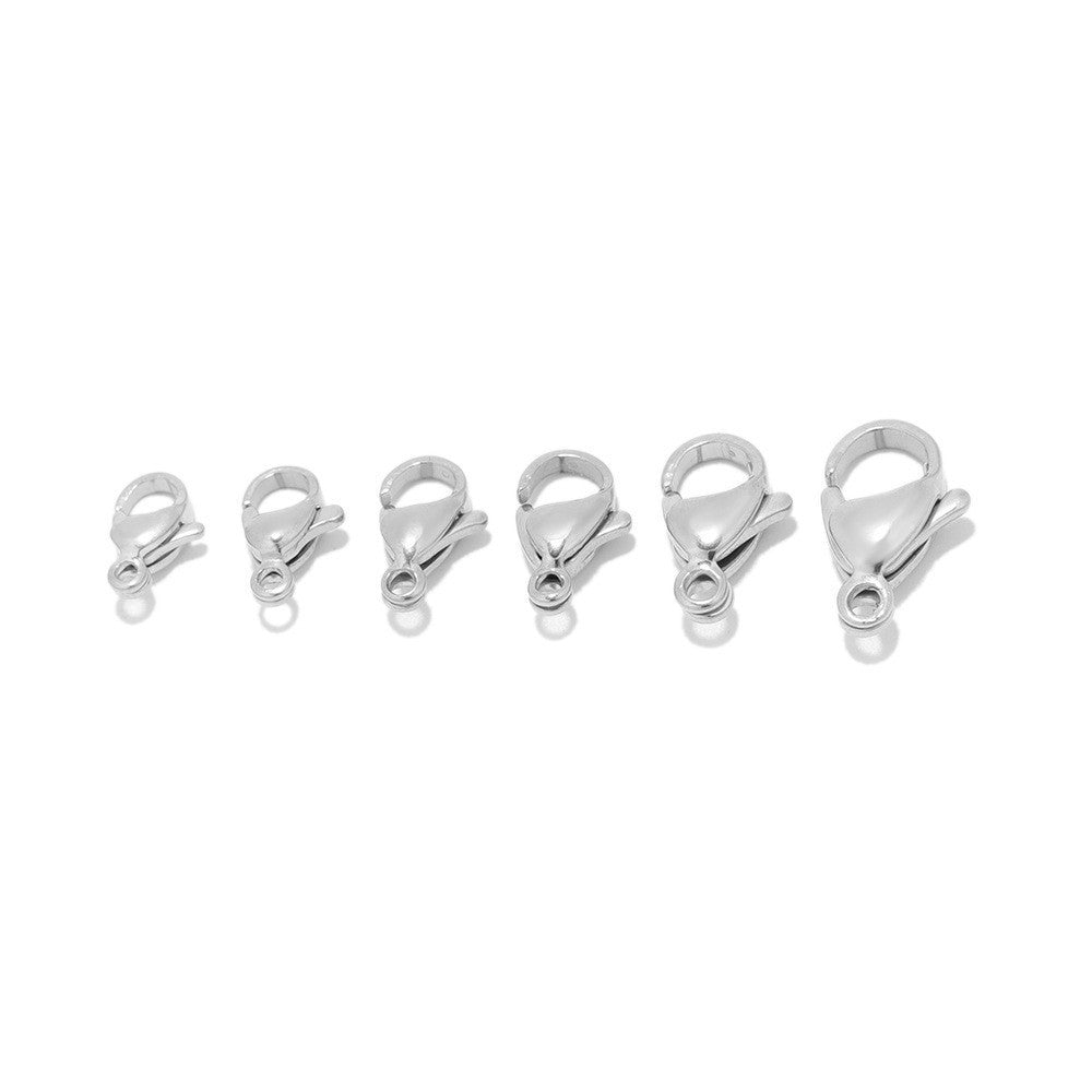 Stainless Steel 18K Gold PVD Lobster Clasp - 25 Pack