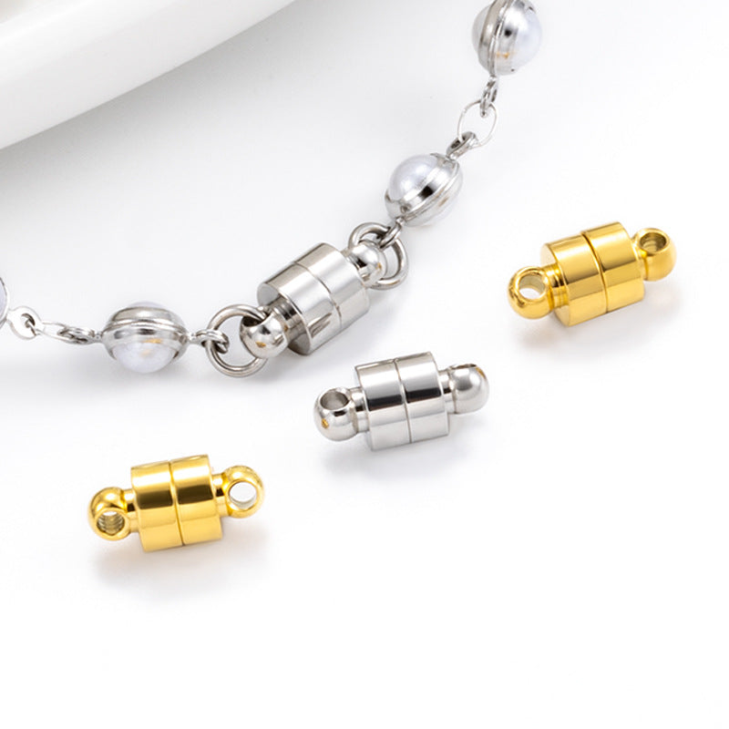 Stainless Steel Cylindrical Magnetic Clasp
